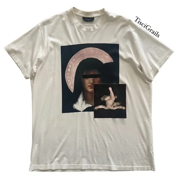 Givenchy | Shirts | Givenchy Madonna And Child T Shirt | Poshmark 